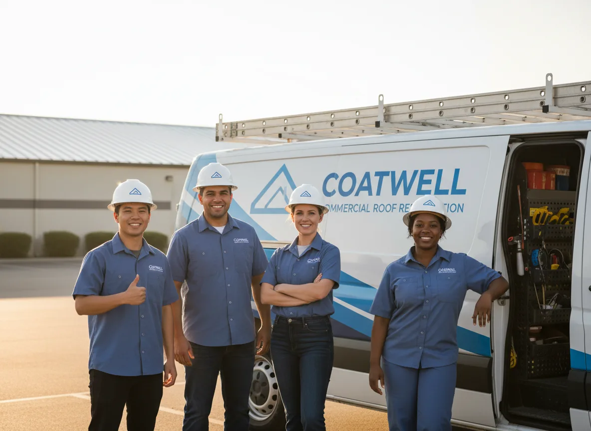 Commercial roof coating company in Mcdermott, OH